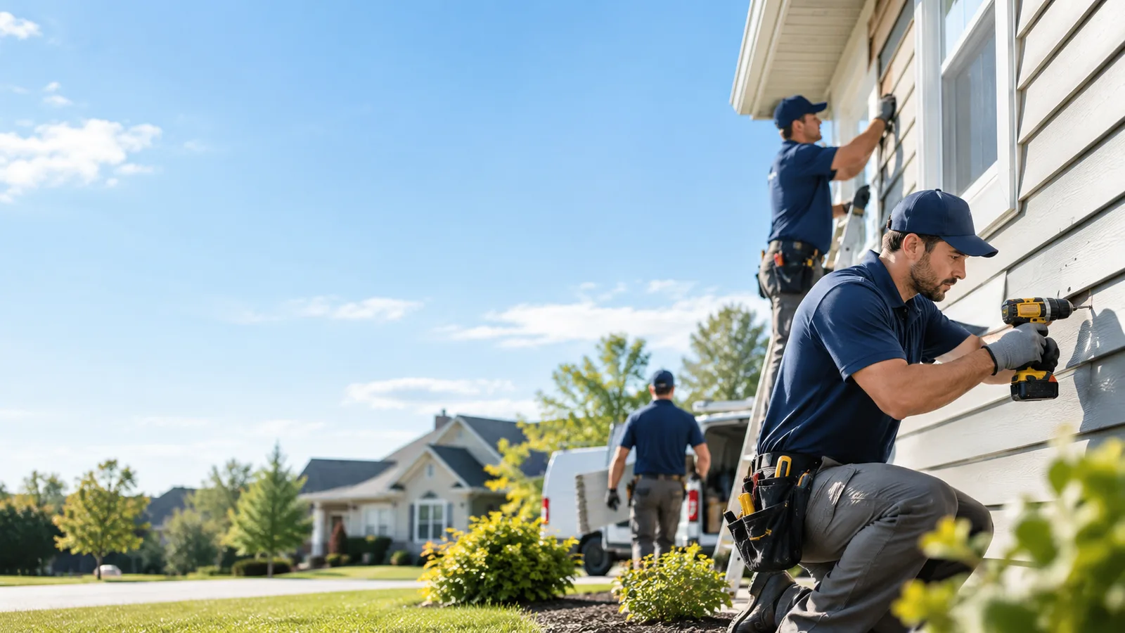 Siding Leak Repair in New Douglas, IL